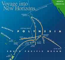 Polynesian Migration Map