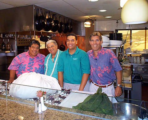 Sam Choy, Uncle Charlie, Steve Still and Kamalani Kamalii